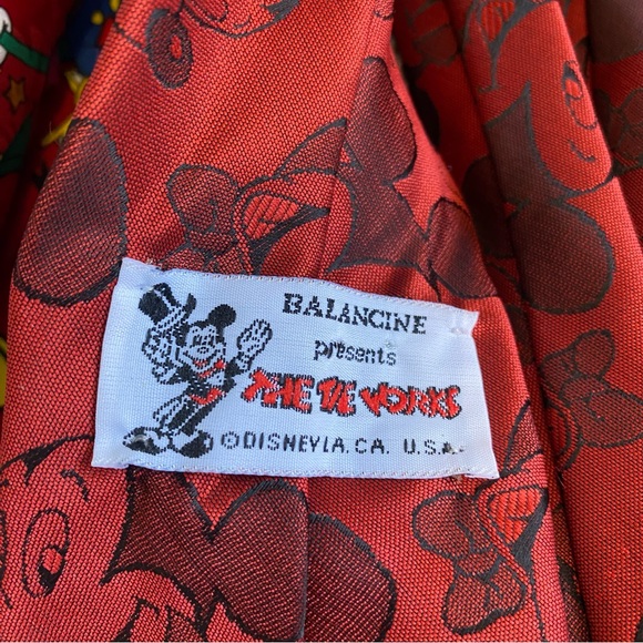 Mickey Mouse Looney Toon Holiday Tie Set One of. Kind Collection Unisex - Picture 8 of 10